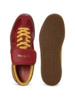 X Harry Potter Palermo Hairy Suede Formstrip Sneakers Red