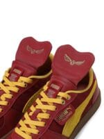 X Harry Potter Palermo Hairy Suede Formstrip Sneakers Red