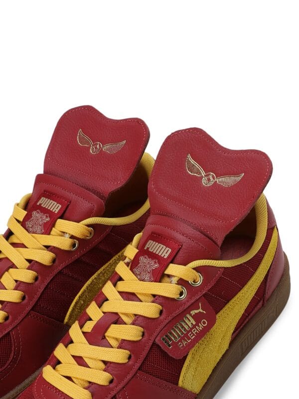 X Harry Potter Palermo Hairy Suede Formstrip Sneakers Red