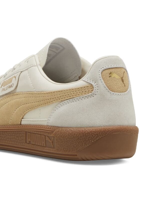 Palermo Lth Unisex Beige Sneakers